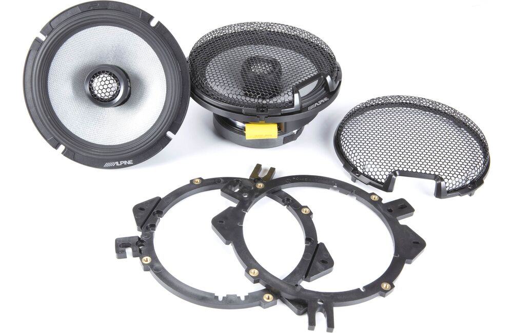 Alpine R-Series R2-S65 300 Watts 6.5" 2-Way Coaxial Car Audio Speakers