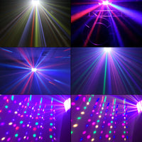 Thumbnail for MR DJ STACKER 6 Channel DMX LED Multi-Colored Effect Light Blackout Static Strobe