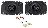 Thumbnail for Alpine 140W Front Factory Speaker Replacement Kit For 1987-1995 Jeep Wrangler YJ