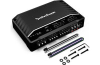Thumbnail for Rockford Fosgate R-300X4 Prime 300W 4-Ch Prime Series Full Range Amplifier + 4 Gauge Amp Kit