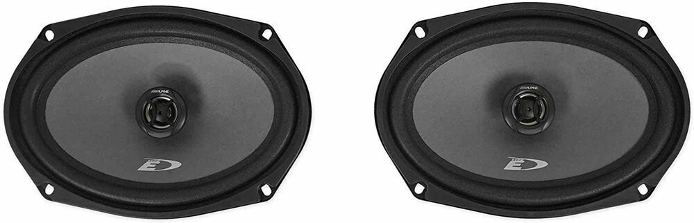 Alpine SXE1726S 6.5" & S-S69 6x9" Car Audio Coaxial Speakers