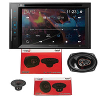 Thumbnail for Pioneer AVH-241EX Double DIN DVD + Cerwin Vega H7653 6.5
