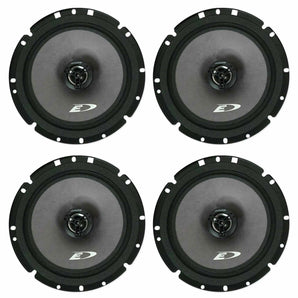 2 Pair Alpine SXE1726S 6.5" Speakers Compatible 1995-2006 GM Vehicles CAR Truck Front & Rear Door