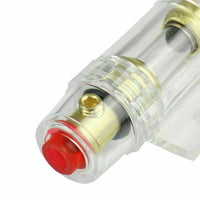 Thumbnail for 10 MK Audio In-Line AGU Fuse Holder 4/8/10 Gauge AWG In/Out AGH4 4,8.10G