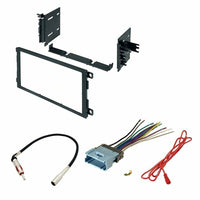 Thumbnail for Compatible with Select 2000-13 GM Vehicles Double DIN Complete Basic Installation Solution for Installing an Aftermarket Stereo