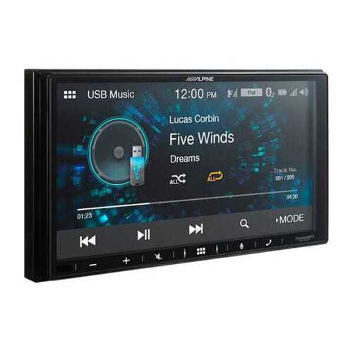 ALPINE iLX-W650 7" Bluetooth Receiver CarPlay Bundle with METRA 70-1771 CD WIRE HARNESS & METRA 95-5817 2-Din Dash Installation Kit compatible with 1995-11 Ford/Lincoln/Mercury/Mazda (3 item)