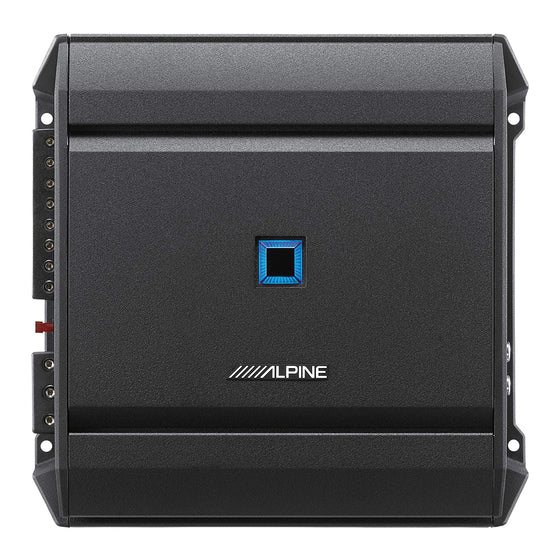 Alpine R2-SB12V-BNDL Bass Boost Package Includes R2-SB12V 12" ported enclosure, S-A60M amplifier, and RUX-KNOB.2 remote level control
