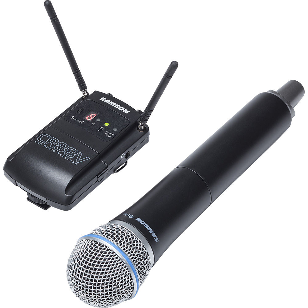 Samson SWC88XVHQ8-D Concert 88 Camera Handheld Frequency-Agile UHF Camera Wireless System