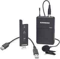 Thumbnail for Samson XPD2 Lavalier USB Digital Wireless System with LM8 Lavalier Microphone SWXPD2BLM8