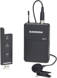 Thumbnail for Samson XPD2 Lavalier USB Digital Wireless System with LM8 Lavalier Microphone SWXPD2BLM8