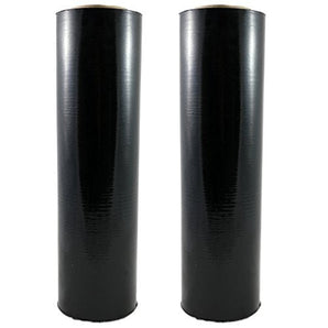 2 Shrink Wrap 1500 SQ ft. x 18" Stretch Film Plastic Wrap Industrial Strength Hand Stretch Wrap