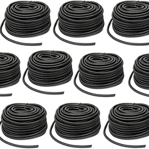 MR DJ DSLT14 1/4" 1000' split loom tube polyethylene high temperature DJ automotive marine industrial electrical wire & cable conduit