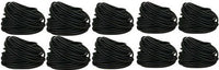 Thumbnail for 10 Patron SLT34 100 Feet 3/4' Split Loom Wire Tubing Black for Various Automotive, Home, Marine, Industrial Wiring Applications, Etc.