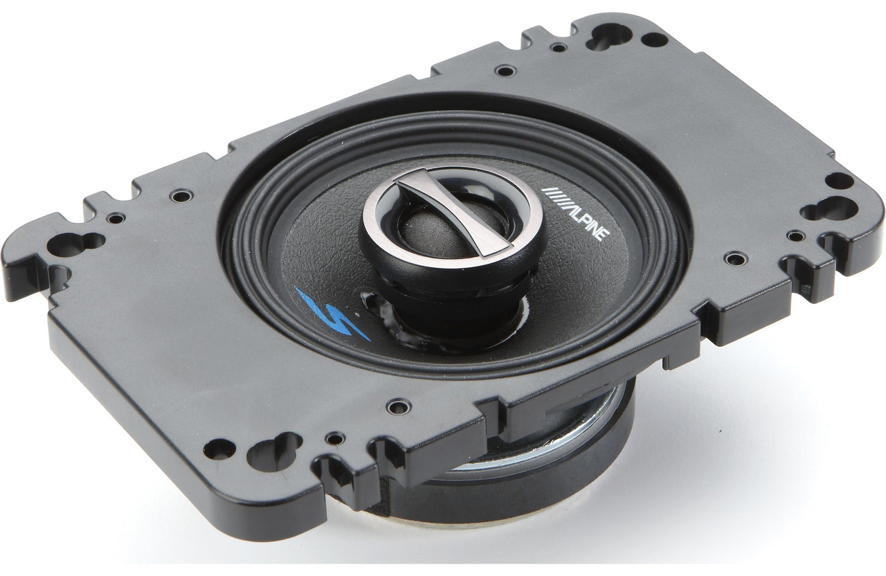Alpine S-Series S-S65C 6.5" 2-Way Component Speaker & S-S40 4" Coaxial Speakers