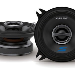 Alpine S-Series S-S69 6"X9" 2-Way Coaxial Speaker and S-S40 4" Coaxial Speaker