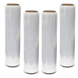 Absolute USA SW184C Clear 18-Inch Plastic Film Pallet Shrink Wrap