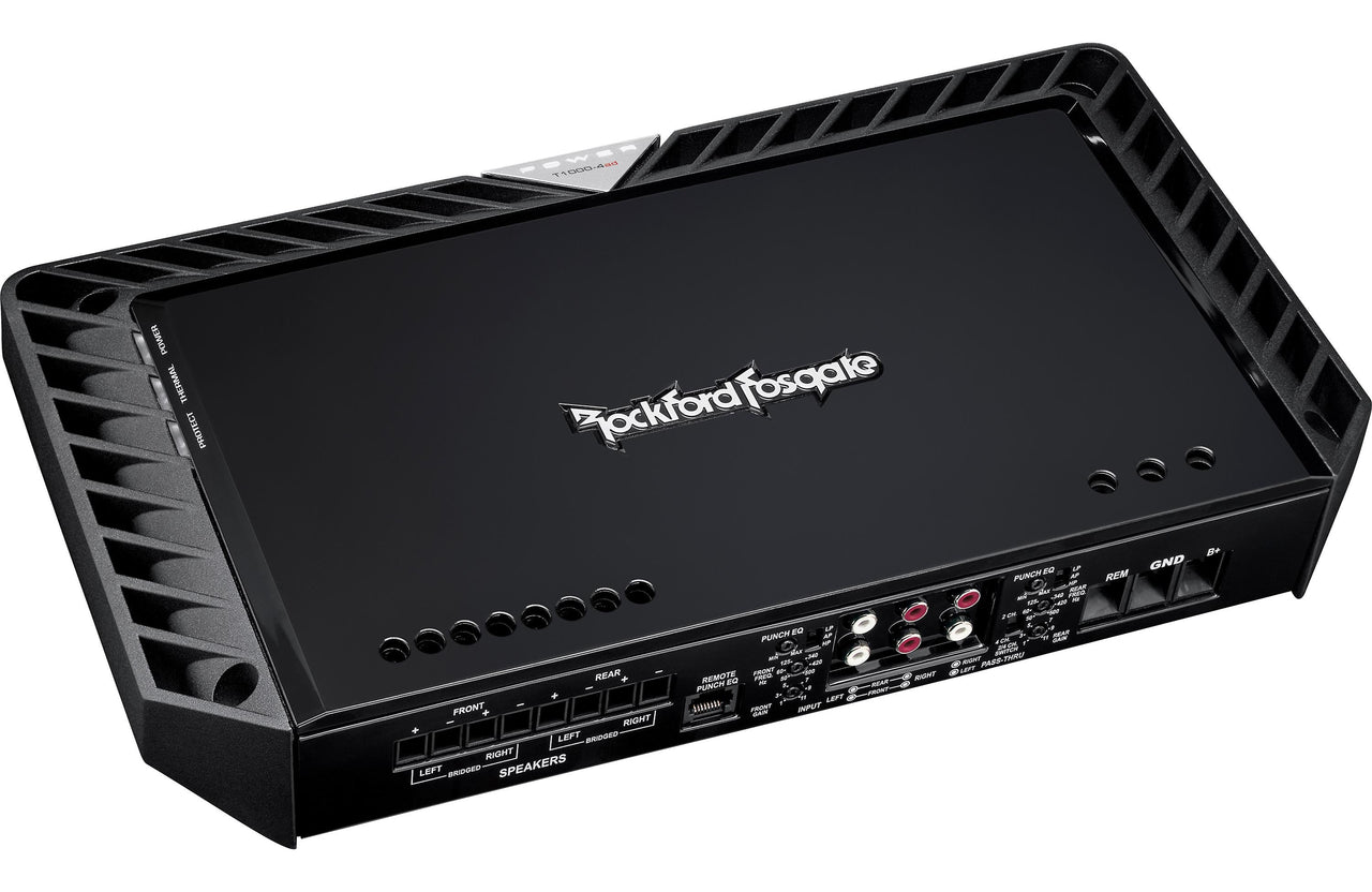 Rockford Fosgate Power T1000-4AD 4-channel car amplifier 250 watts RMS x 4