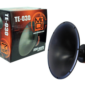 MR DJ TE-030 12" 300W Piezo Compression Horn Tweeters Driver PA DJ Speakers