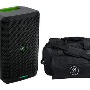 2 Mackie Thump GO 8" Portable Battery-Powered Loudspeaker  & Carry Bag
