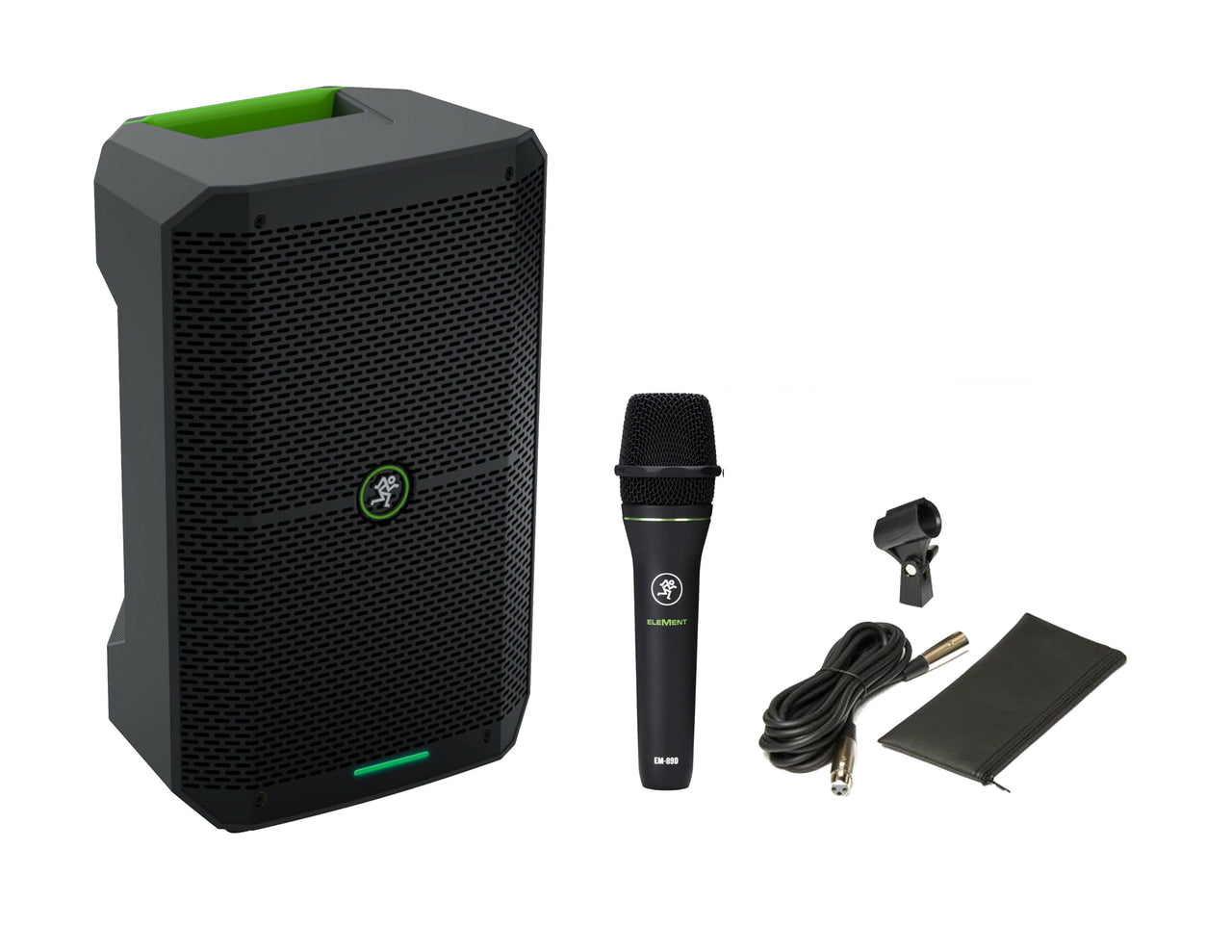 Mackie Thump GO 8" Portable Battery-Powered Loudspeaker+Speaker Stand+Get Free Mackie Microphone EM89D