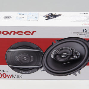 Pioneer TS-A1370F 300W Max (50W RMS) 5.25" A-Series 3-Way Coaxial Car Speakers