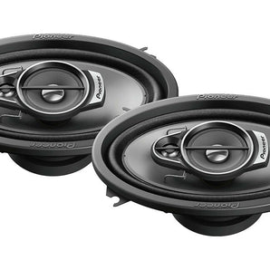 Pioneer TS-A462F 420W Peak (60W RMS) 4"x6" A-Series 3-Way Coaxial Car Speakers