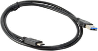 Thumbnail for American Terminal USB-C to USB-A 3.0 Cable 6 Feet Type C Charging and Data Transfer 10-Pack