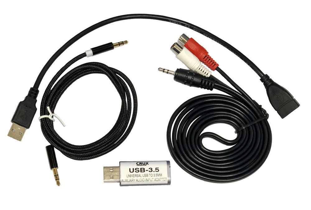 Crux USB-3.5  Universal USB to 3.5mm Auxiliary Audio Input Adaptor